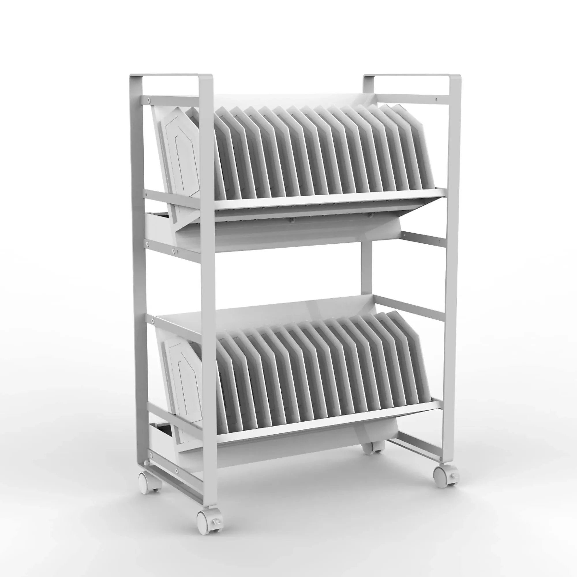 Luxor LOTM32 32 Tablet/Chromebook Open Charging Cart