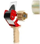 Packing Tape Dispenser Gun–Safty Heavy Duty Tape Gun with Retractable Blade, ...