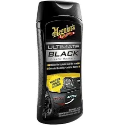 Meguiar&#039;s Ultimate Black Plastic Restorer - Restores Black Plastic &amp; Faded...