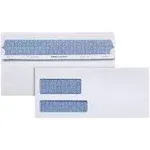 Office Depot Premium Double-Window #10 Envelopes, White, 4 1/8" x 9 .5", 100% Recycled - 500 count