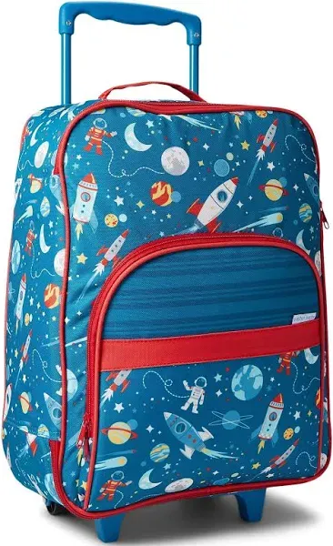 Stephen Joseph All Over Print Rolling Luggage Mermaid