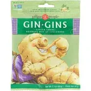 The Ginger People Gin Gins Double Strength Hard Ginger Candy