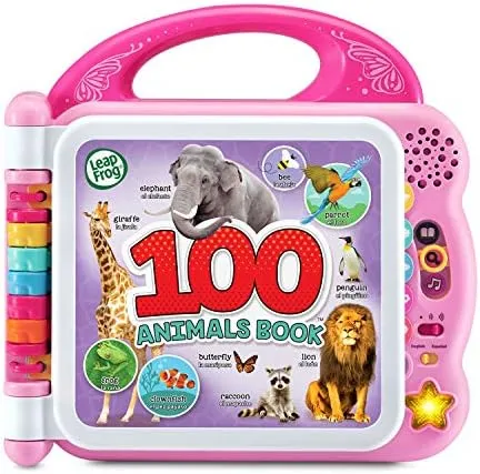 Leapfrog 100 Animals Book, Green