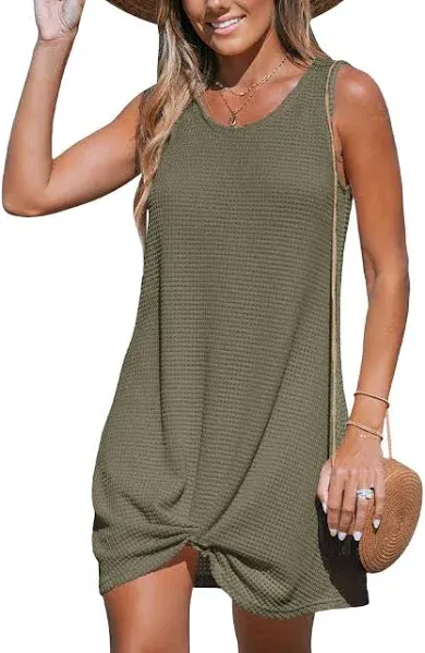 Women's Cupshe Twisted Cover-Up Mini Dress