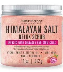 Himalayan Salt Body Scrub with Collagen and Stem Cells