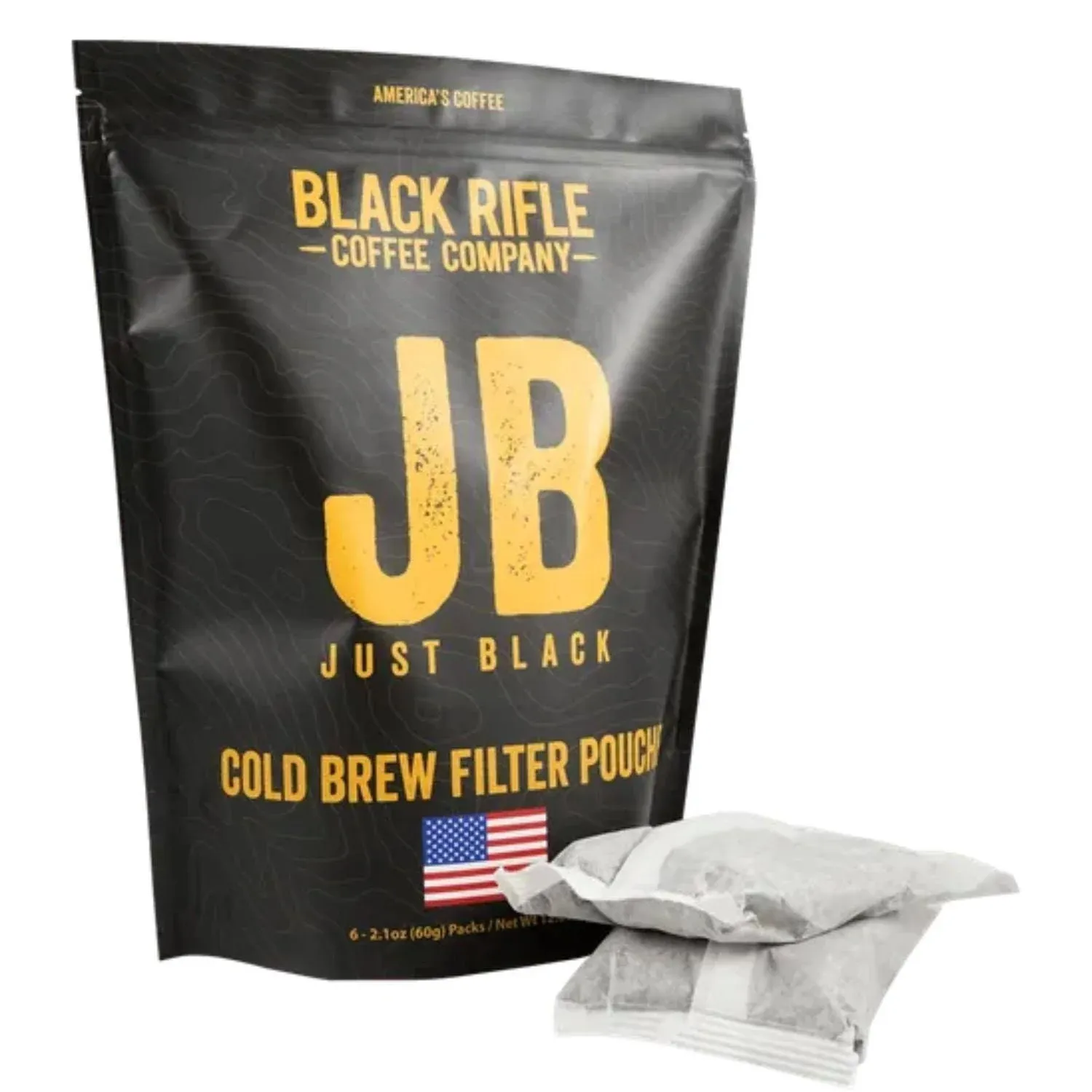 Black Rifle Coffee Company Just Black Cold Brew Packs Coffee