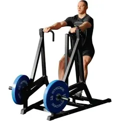 Seated Row Machine, Plate Loaded Back Machines Home Gym Back Row Machine, Leverage Row Machine with Independent Arms & Multi Grips, LAT Machine for Home Gym and Commercial