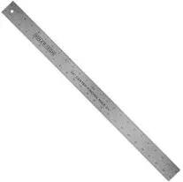 Stainless Steel Center Finding Ruler. Ideal for Woodworking, Metal Work, Construction and Around The Home (24" Ruler)