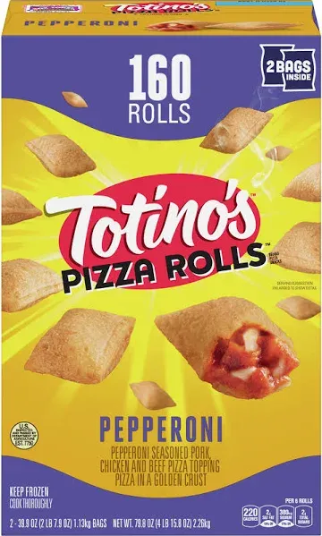 Totino's Pepperoni Pizza Rolls 39.9 oz Bag