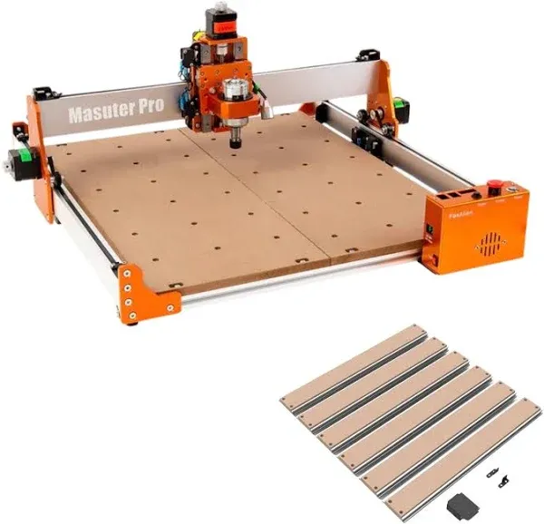 Foxalien CNC Router Masuter Pro with Hybrid Table Bundle Kit