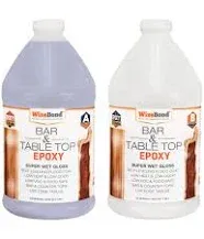 Bar & Table Top Epoxy 1:1 Ratio - 1 Gallon Kit