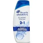 Head & Shoulders 2 in 1 Classic Clean Dandruff Shampoo and Conditioner 20.7 fl oz