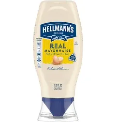 Hellmann's Mayonnaise Real Mayonnaise For a Creamy Sandwich Spread or Condiment Squeeze Bottle Sandwich Spread 5.5 oz