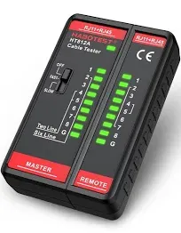 HABOTEST Network Cable Tester HT812A UTP LAN  RJ11 RJ45 Telephone Line Finder