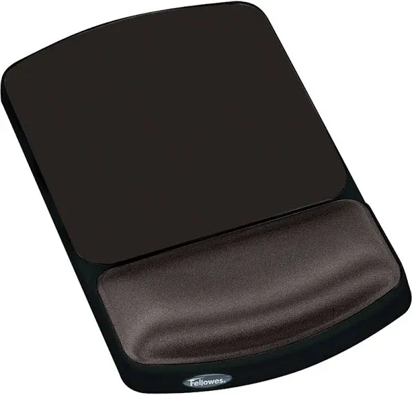 Fellowes Gel Wrist Rest and Mouse Pad PAD,WRIST&MOUSE,GEL,GPH 2514496 (Pack of5)