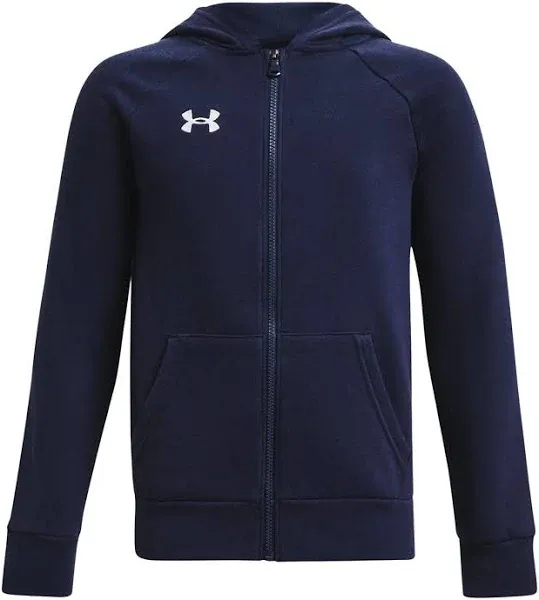 Under Armour Boys' Rival Fleece Full-Zip Hoodie