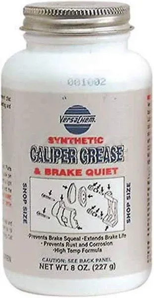 Versachem Synthetic Caliper Grease 8 oz. Bottle with Brush