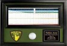 ProActive Sports Hole in One Ball and Scorecard Display