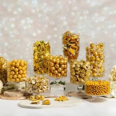 Gold Deluxe Candy Buffet - Online Candy Store - Bulk Candy Online @ JustCandy.com