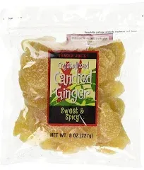 Trader Joe&#039;s Crystallized Candied Ginger - Dried Fruit -Choose 1, 2, 3 or 4 lbs 