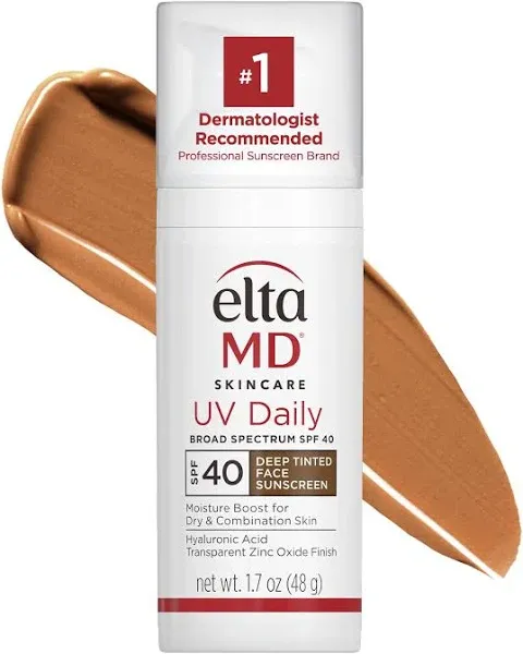 Elta MD UV Daily DEEP TINTED Broad Spectrum SPF 40 Facial Sunscreen 45g 1.7oz 04