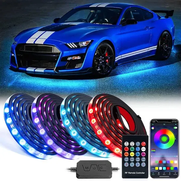 LUMENIX Car Underglow LED Lights Kit