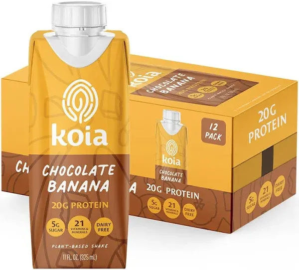 Koia Vanilla Bean Protein Plant-Based Shake