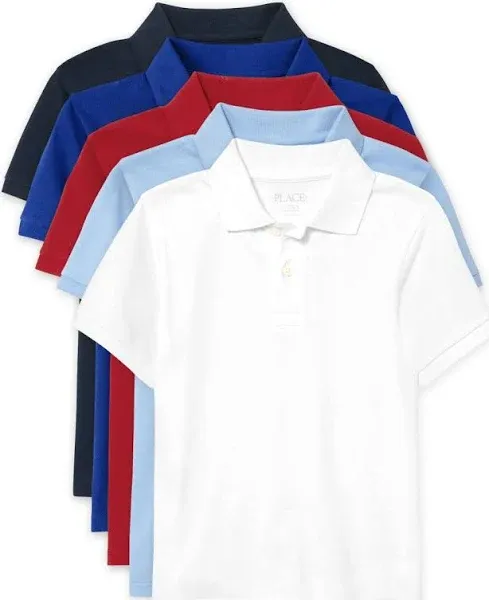 Children’s Place Set of 5 uniform polos NWT