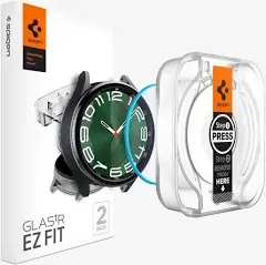 Spigen Glas.tR Slim EZ Fit Screen Protector for Galaxy Watch 6 Classic