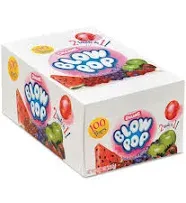 Charms Assorted Blow Pops, 100/Bx