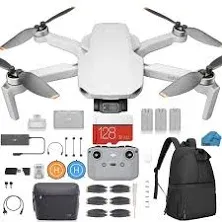 DJI Mini 2 Ultralight Foldable Drone 4K Camera Gray (Renewed)