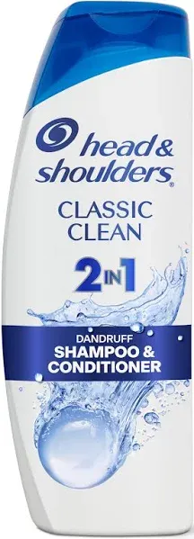 Classic Clean Dandruff 2-in-1 Shampoo and Conditioner, Anti-Dandruff Treatmen...