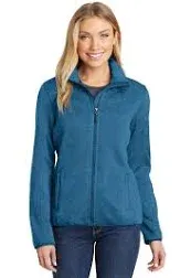 Port Authority Ladies Sweater Fleece Jacket