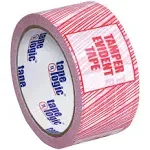 2" x 110 yds. Tamper Evident Print (6 Pack) Tape Logic Security Tape