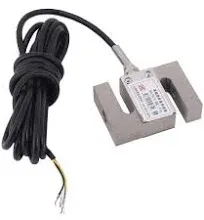 Pull Pressure Force S-type High Precision Load Cell Scale Sensor Weighting Sensor with Cable 100kg