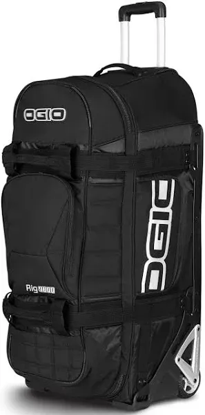 NEW OGIO Rig 9800 Wheeled Rolling Travel Gear Bag Luggage Stealth Black