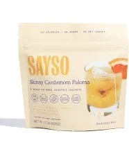 SAYSO Skinny Cardamom Paloma Cocktail Tea Bags