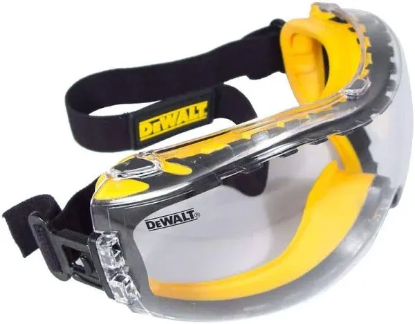 Safety Goggles Concealer with Clear Anti-Fog Lens