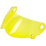 BILTWELL 1112-103 Lane Splitter Gen 2 Shield - Yellow