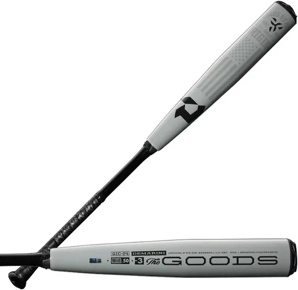 2024 DeMarini THE GOODS HYBRID 34&#034; / 31 oz BBCOR Baseball Bat -EXPANDED WARRANTY