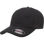 Adult Cool & Dry Sport Cap - Flexfit 6597 Caps Black-L/XL