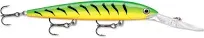 DHJ12GTU Deep Husky Jerk Length 4 3/4&#034; Depth 8-19&#039; Color-Green Tiger UV