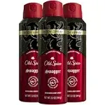 Old Spice Men's Aluminum Free Deodorant Dry Body Spray, Swagger, 24/7 Odor Protection, 5.1oz (Pack of 3)