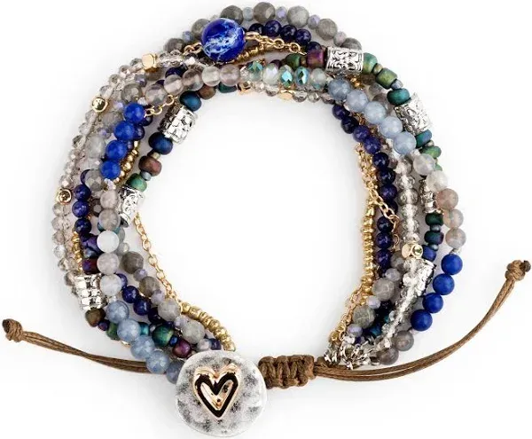 Your Journey Bray Beaded Love Heart Bracelet