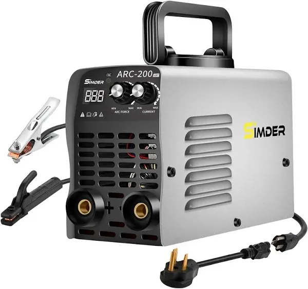 Simder ARC-200 60Amp 110V/220V MMA Dual Voltage Stick Welding Machine New