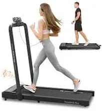 Mobvoi Foldable Treadmill 6% Incline Walking Pad with Speaker 7.6 MPH 265 LBS Portable Treadmills for Home Office Under Desk Compact Treadmill with LED Display Remote Control