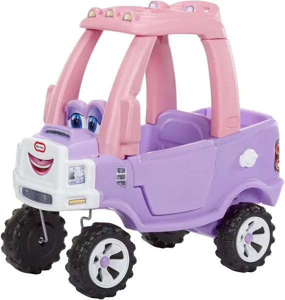 Little Tikes Princess Cozy Truck Ride-On, Pink Truck, 90cm x 45cm x 89cm