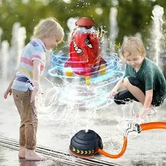 Tan Sar Rocket Launcher Outdoor Water Toys Kids Sprinkler Holiday & Birthday Gift