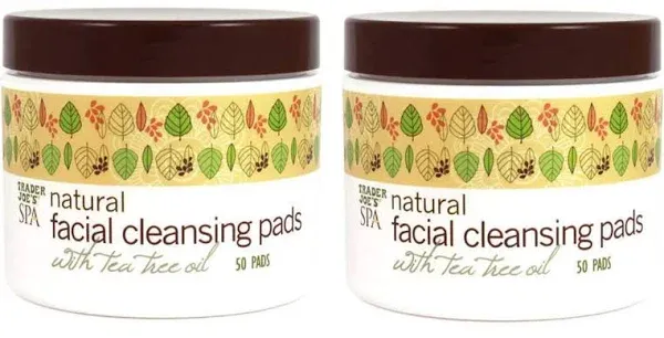 Trader Joe's Spa Natural Facial Cleansing Pads with Tea Tree Oil