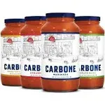 Carbone Pasta Sauce Variety Pack of Tomato Basil, Marinara, Arrabbiata, Roasted Garlic, Tomato Sauce Made with Fresh, Natural Ingredients, Non Gmo, Ve